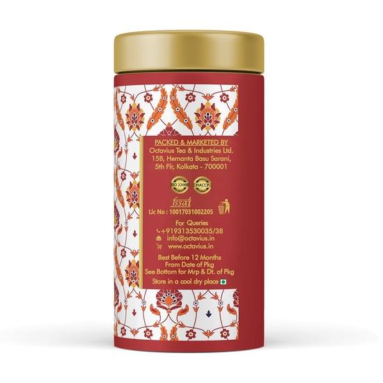 Octavius Cinnamon Anise Green Tea Loose Leaf- 100 Gms