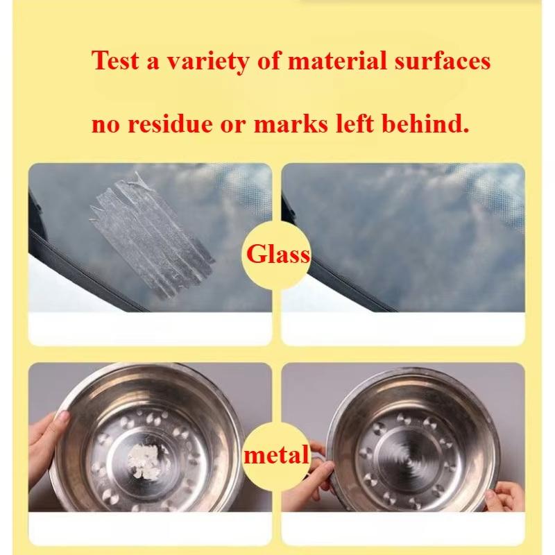 Adhesive Remover Wet Wipes Heavy Duty Non-Toxic Glue Stain Remover for Glass Ceramic Floor Plastic Garage Home Cleaning Use