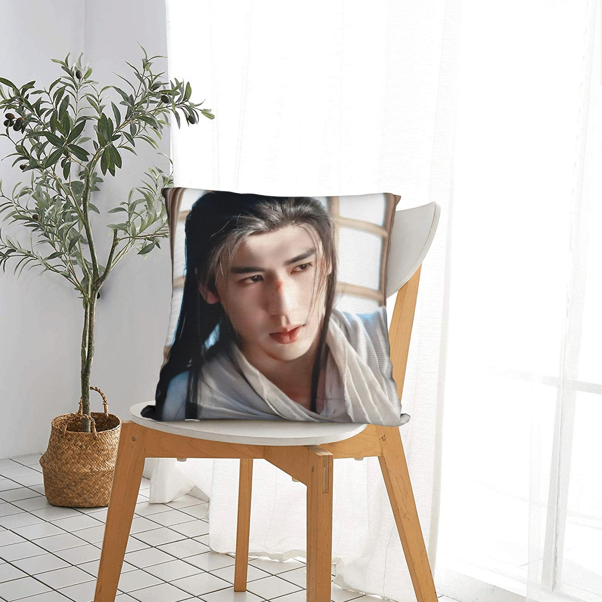 Fine Glasses Unisex Tv Pursuit Of Jade X-Xie Zheng Z-Zhang Linghe Pillow Case Comfy Pillow Cover Fashion Pillowcases For Sofa Home Decor