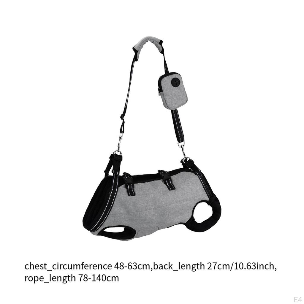 Kutyaemelő hám hordozó sétasegédhez