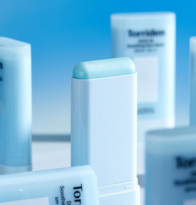 TORRIDEN DIVE-IN Zklidňující sluneční tyčinka s hydratací SPF50+ PA++++ | Hydratační a přenosný korejský opalovací krém – 19g