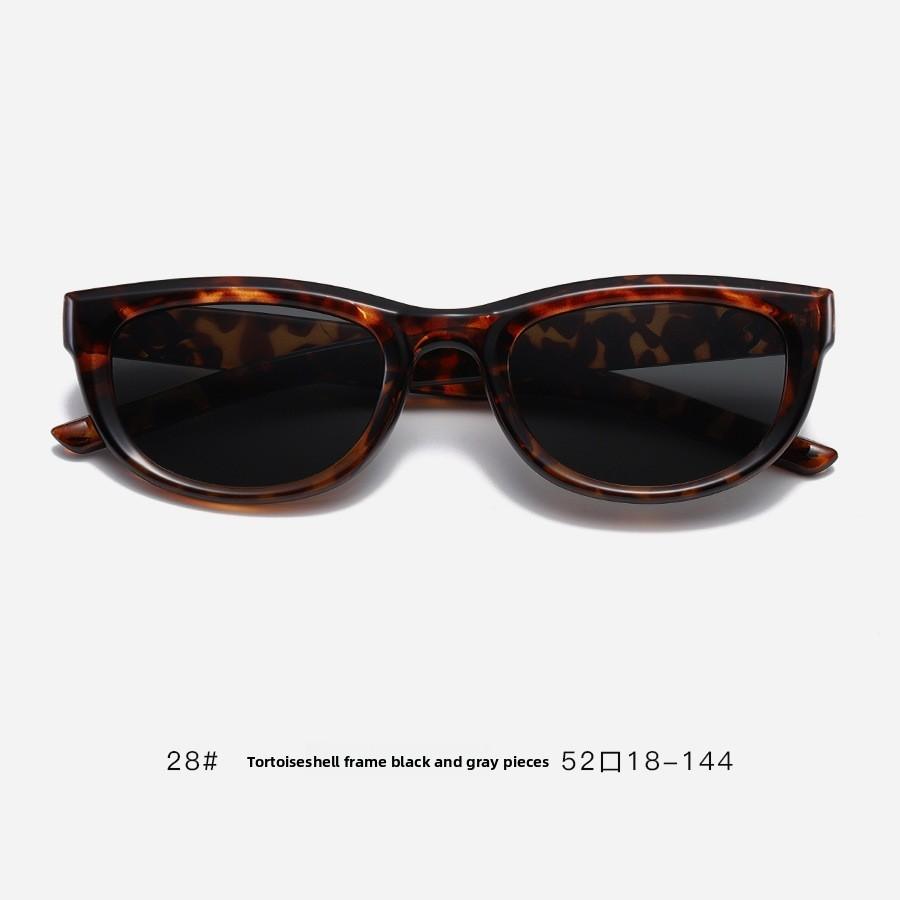 

Gm Cat Eye Glasses Women Trendy Uv400 Sunshade With Polycarbonate Frames For Summer Tortoise Black Gray
