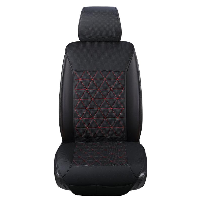 

1 шт. Классический чехол для автомобильного сиденья из ПУ, дышащий, подушка для спинки сиденья, подушка Four Seasons General Motors, передняя часть салона внедорожника или фургона