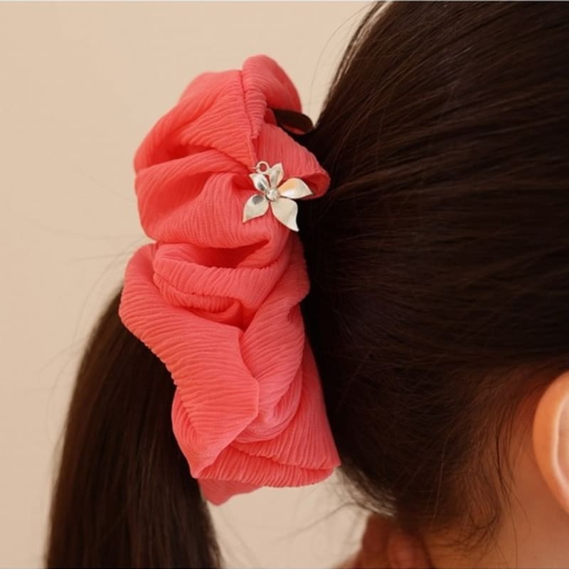 Dana Burton Caroline Ripple Hair Scrunchie