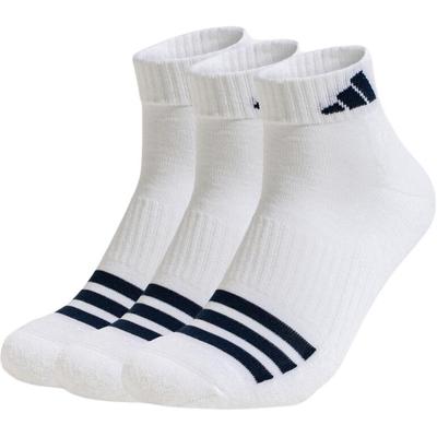 adidas Ensemble de Chaussettes de Golf Respirantes Douces Confortables 3 Paires Chaussettes Unisexe Blanches JD6568