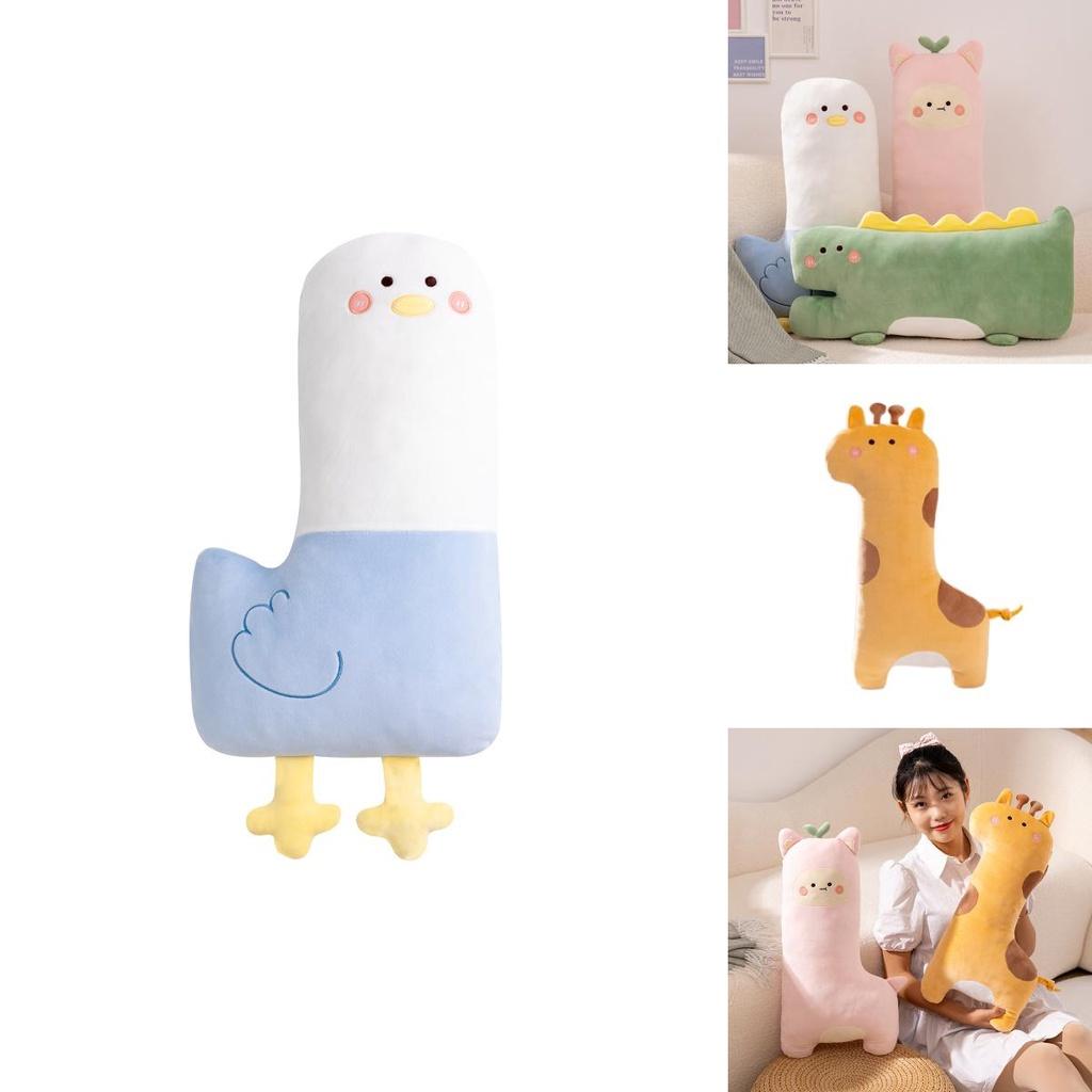 Super Soft Tutu Giraffe Crocodile Pelican Sheep Plush Pillow Cushion