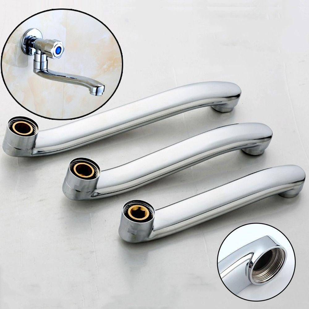 S-type Basin Faucet Tube Stainless Steel Sink Faucet Pipe Outlet Pipe Replacement Fittings