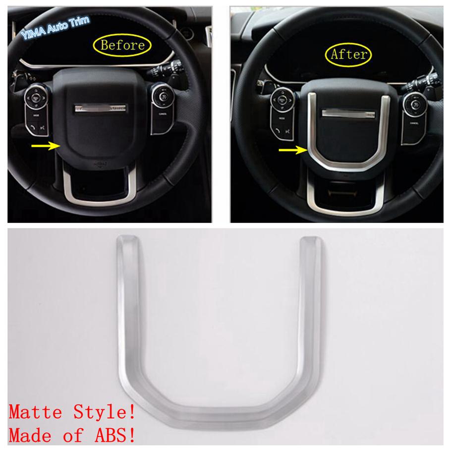 Steering Wheel Gear Shift / Armrest Storage Stripes Cover Trim For Range Rover Evoque L551 - Carbon Fiber Accessories