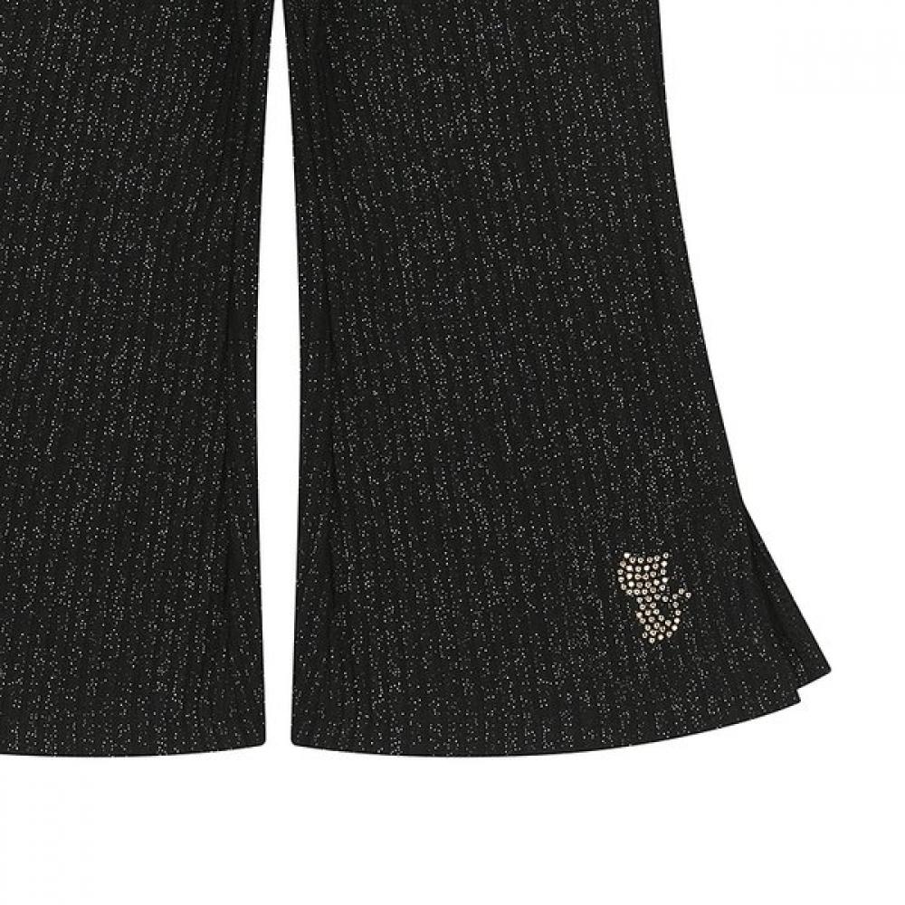 French Cat Pearl Bootcut Leggings 2 Types Q64ddp142