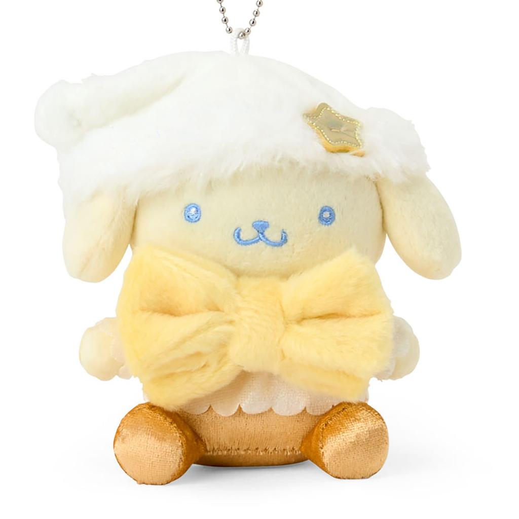 Sanrio Mascot Holder Ages 6 and 265811 (Sparkle Intertwiner) Pompompurin, Up,