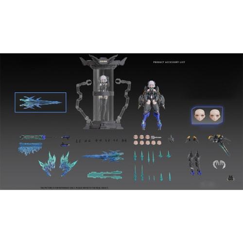 HiPlay Kaitenkisou Black Swan Alicia 1/12 Scale Pre-Colored Plastic Model Kit