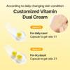 COSCELL Vita C Capsule Cream Reduces Improves Skin Contains and Korean Cosmetics 50ml, Moisturizes, Dullness, Tone, Vitamins, Glutathione,
