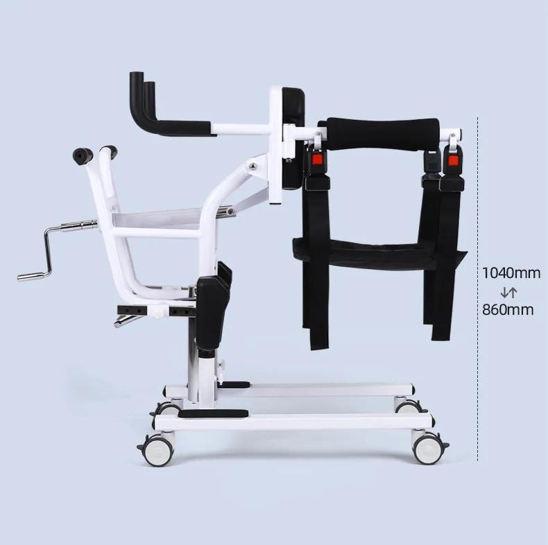 Patient Transfer Chair Hospital Patient Emergency Transfer Stretcher Bed Lifting Patient Lifter Transfer Lift Nursing home