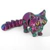 Plastic Material Articulated Cats Doll Big Eyes Cute Cat Figure 3D Printed Cat Model  Home Decor