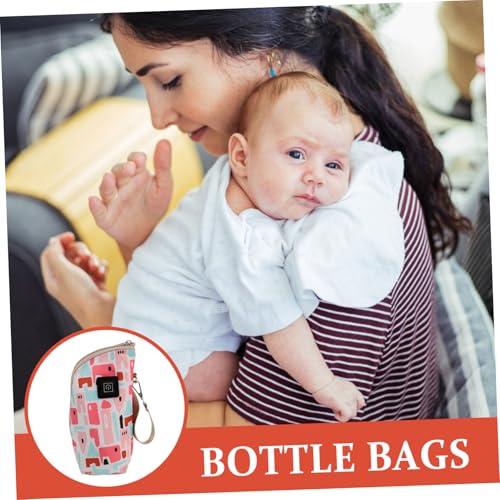 Babyflaschenwärmer Hülle Tragbar USB-Heizung für Reisen & Aufbewahrung Isolierung Milchflaschenwärmer Halter