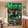 M-Misfits Hot 1 Piece Of 150X180Cm Printed Shower Curtain Partition Bathroom Waterproof And Mold Resistant