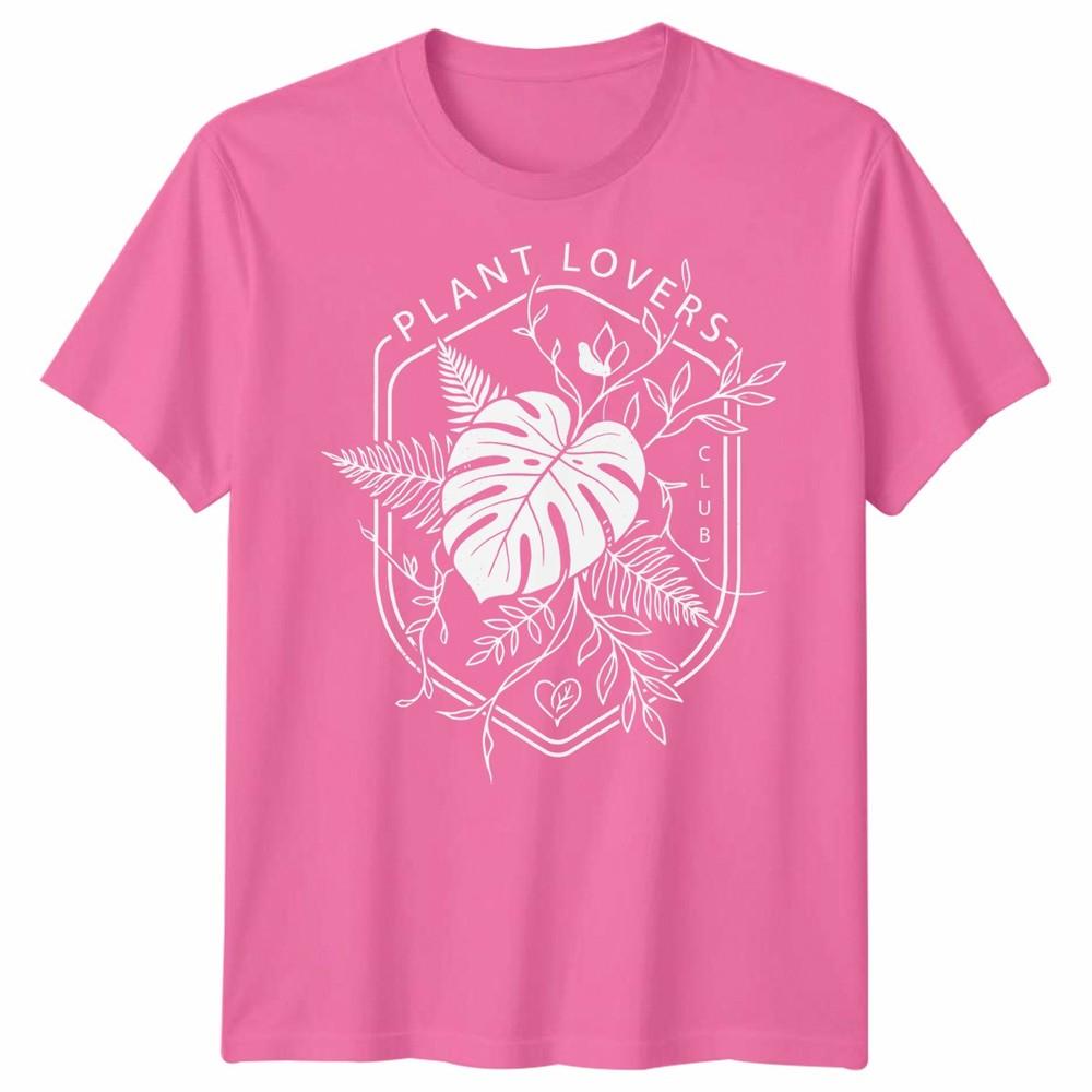 Plant Lovers Unisex T Shirt Botanical Graphic Tee For Gardeners Gardening Gift