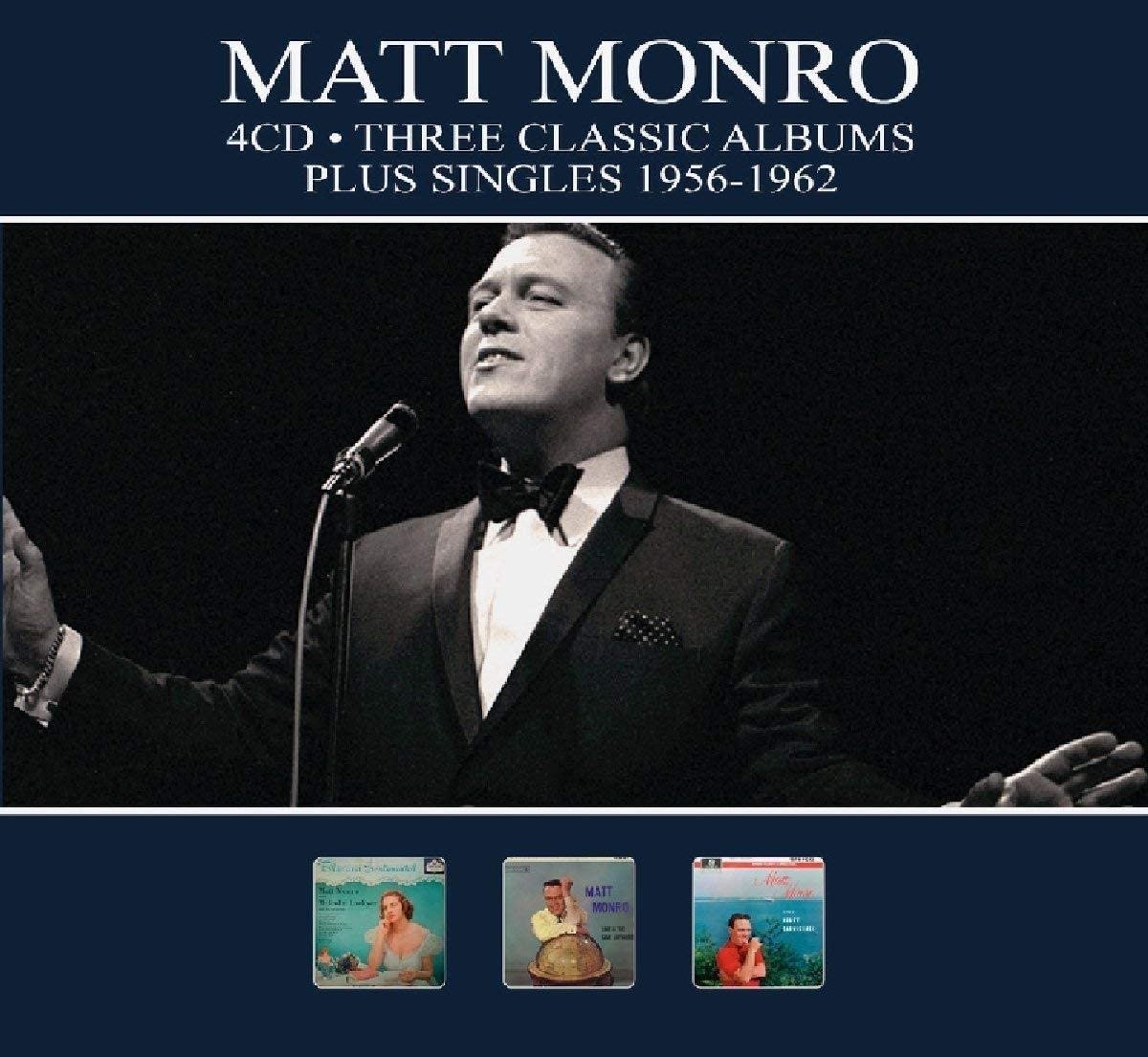 

CD MATT MONRO - 3 CLASSIC ALBUMS PLUS Non Japan Pop Used