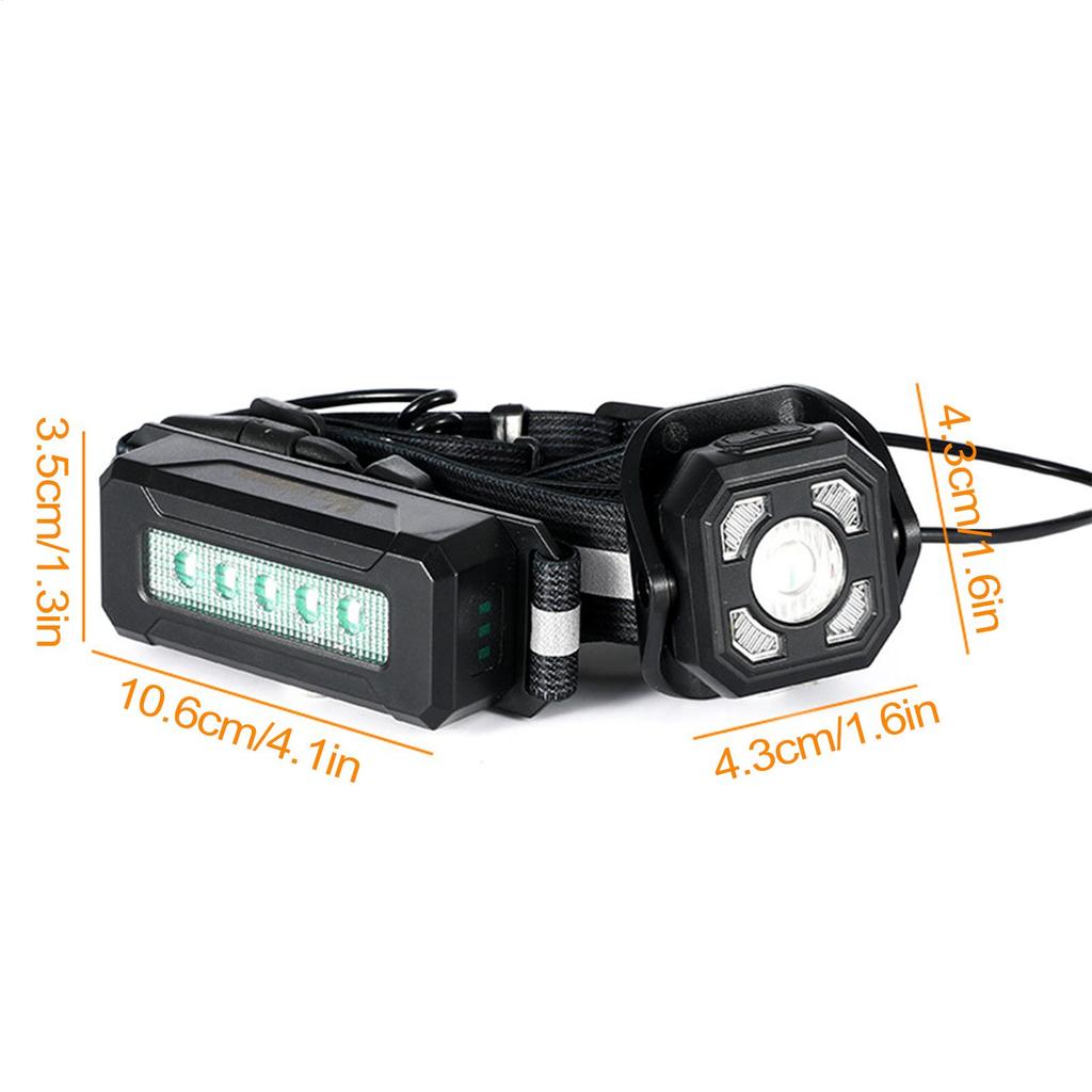 Night Running Light Night Dimmable Rechargeable Running Waist Light High Brightness Women Men Runners Light Reflective Belt Lamp