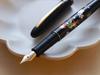 WANCHER Kuretake Modern Cherry Blossom and Maple Leaf Fountain Wancher Limited Edition Fountain Fine Maki-e Pen, [Wancher Pen] (F Nib)