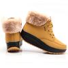 Dámské kozačky Zimní sněhule Pohodlné teplé plyšové kotníkové boty na platformě pro ženy Zimní boty Dámské kozačky Modrá Růžová Žlutá Zimní tenisky