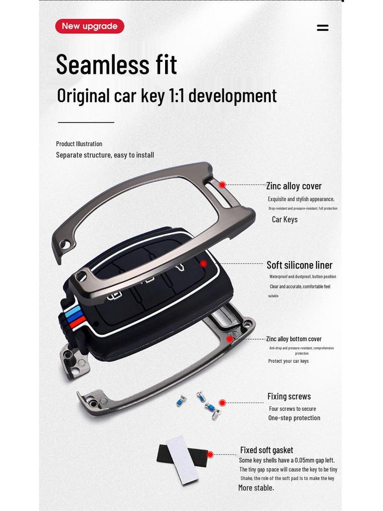 Premium Key Cover for Beijing Hyundai ix35 and Compatible Models