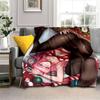 Weihnachten Sexy Schönheit Geschenk Weiche Plüsch Sofa Bett Werfen Cartoon Picknick Decken Moderne Flanell Decke Abdeckung Bettdecke Geschenk