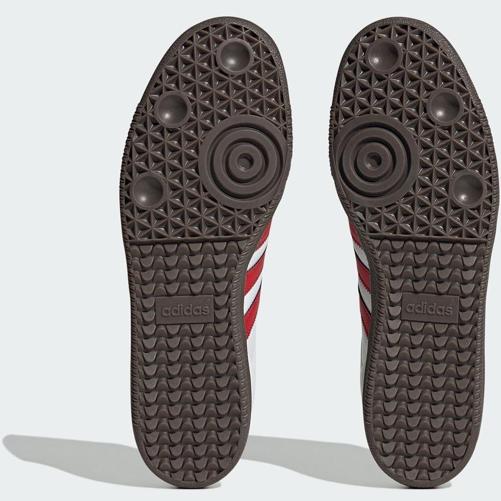 Adidas SAMBA OG Size Footwear, White/Better Scarlet/Supplier Color, IG1025, Japan, 23.5cm