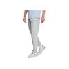 Skechers Solid Color Mid-Rise Comfortable Quick-Dry Tapered Knit Sports Pants Men Bottoms Light-Gray P224M067-00PD
