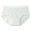 Girl Spring and Autumn Sweet Lace Edge High Play 10A Antibacterial Crotch Waist Triangle Briefs
