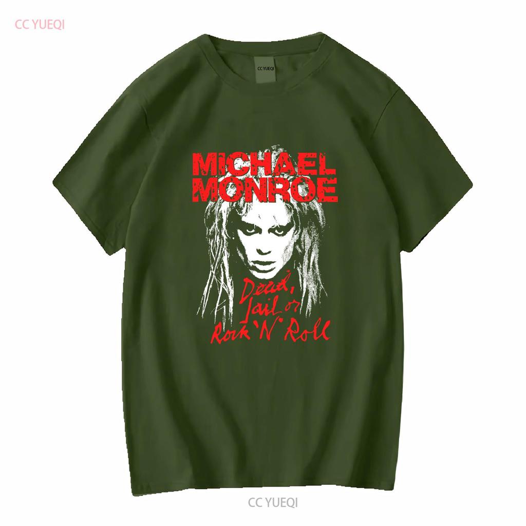 Zeldzaam Hanoi Rocks T-shirt Grappig Heren S 234XL THAEB02647 lange of korte mouwen vintage Gewassen Top Voor Dagelijks Gebruik mode