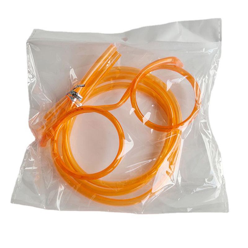 

Funny Plastic Straw Glasses For Drinking Reusable Drinking Straw Glasses Birthday Christmas Party Toys Bar Accessories Kids Gift помаранчевий