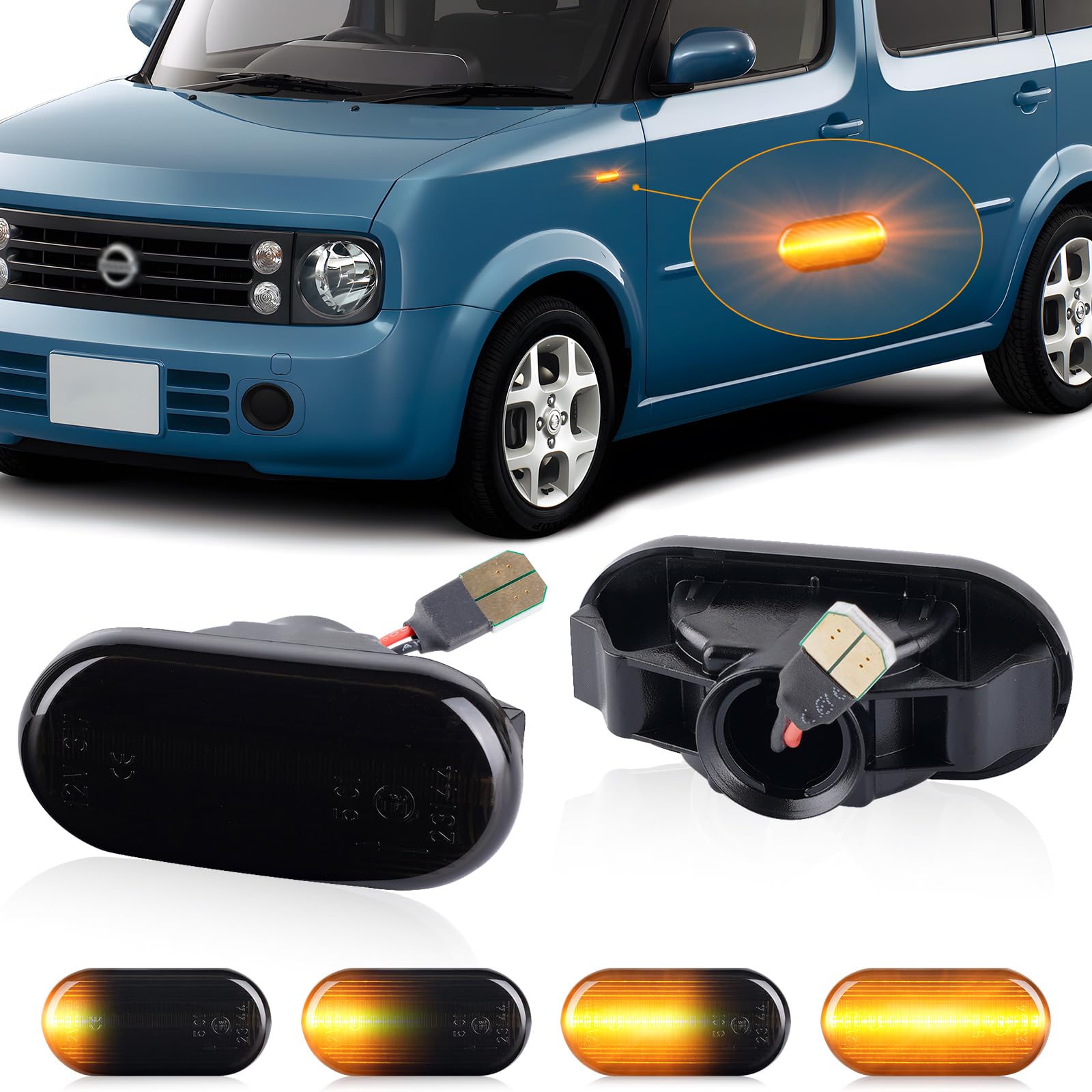 

GemPro E11 Боковой указатель поворота для ноутбука K12 March C11 Tiida K30 Crew Early Fairlady Expert/Z11 Cube etc.