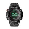 10 ATM Water Resistant Sports Watch with Multiple Functions for Swimming and Diving: Alarm Clock, Chronograph, Timer Countdown, Dual Time, Calendar,