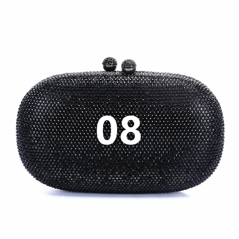 Green Diamond Evening Clutches Dinner Purses And Handbags Black Tassel Party Prom Money Wallets Long Chain Wedding Phone Clutch