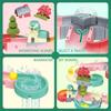 Bath Toys, Kids Bath DIY Track Balls Game Shower Watermill Slide Bathtub Water Toy for Toddlers, Educational Gift for 3-6 Year Olds Boys Girls, 62PCS
