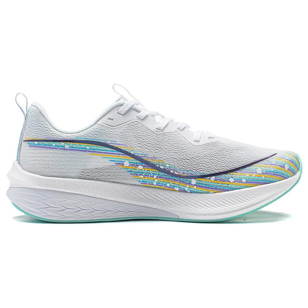 LOL x Li Ning Red Hare 6 Pro Tessuto, TPU Basse Scarpe da Corsa Uomo Bianco ARMT013-17