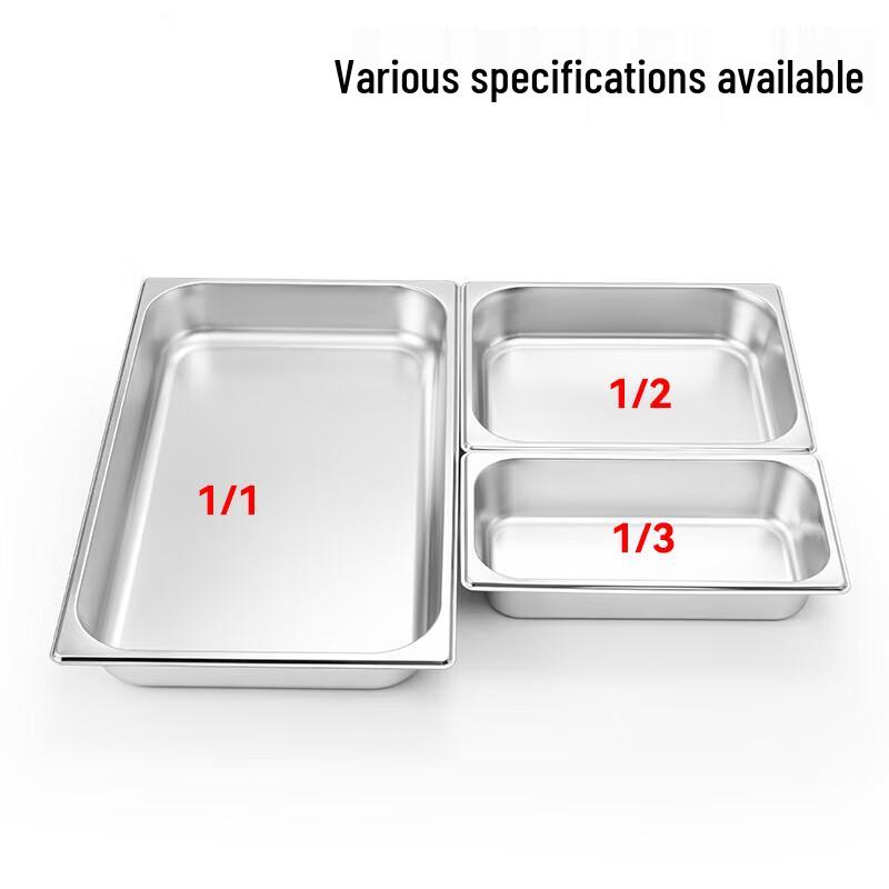 ONYLM 201 Stainless Steel 1/1 Gastronorm Pan