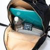 Monica 13-Pocket Nylon Backpack MONI1048 Black (10)