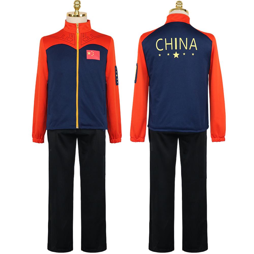 

Оформление: Юрий!!! on ICE Цзи Гуанхун Косплей Мужская куртка S