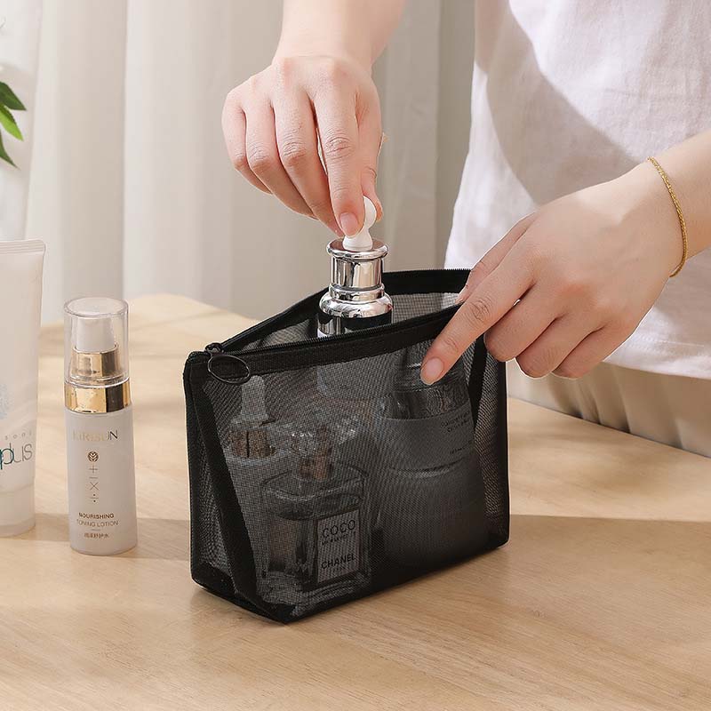 Women Transparent Cosmetic Bag Travel Function Makeup Case Zipper Make Up Organizer Storage Pouch Toiletry Beauty Wash Bag