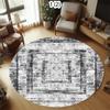 Light Luxury Carpets for Living Room Modern Minimalist Bedroom Decor Carpet Large Area Round Study Rug Thick Anti-slip Floor Mat