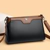 Contrasting Color Small Square Bag Women's Light Luxury Commuter Shoulder Messenger Bag