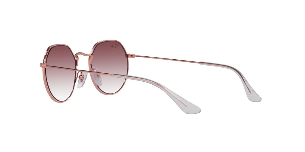 Ray-Ban RJ9565S JACK 291/8H Rose Gold 47 Kids Round Metal Sunglasses
