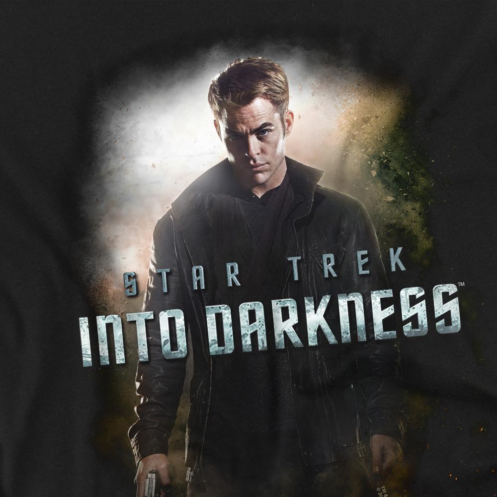 Star Trek: Into Darkness Mens Darkness Captain Kirk T-Shirt
