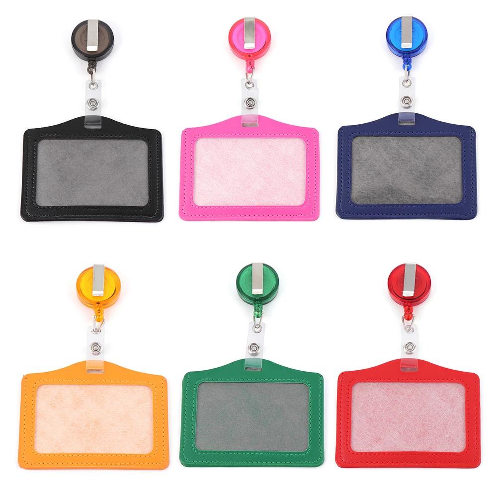 Style Badge Holder Clip Nurse Doctor Retractable Badge Reels ID Badge Holder Name Card Holder