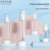 Transparent Vacuum Spray Lotion Dispenser Bottle (Press Type) - Travel Size 15ml/30ml, Empty Cosmetic Bottle
