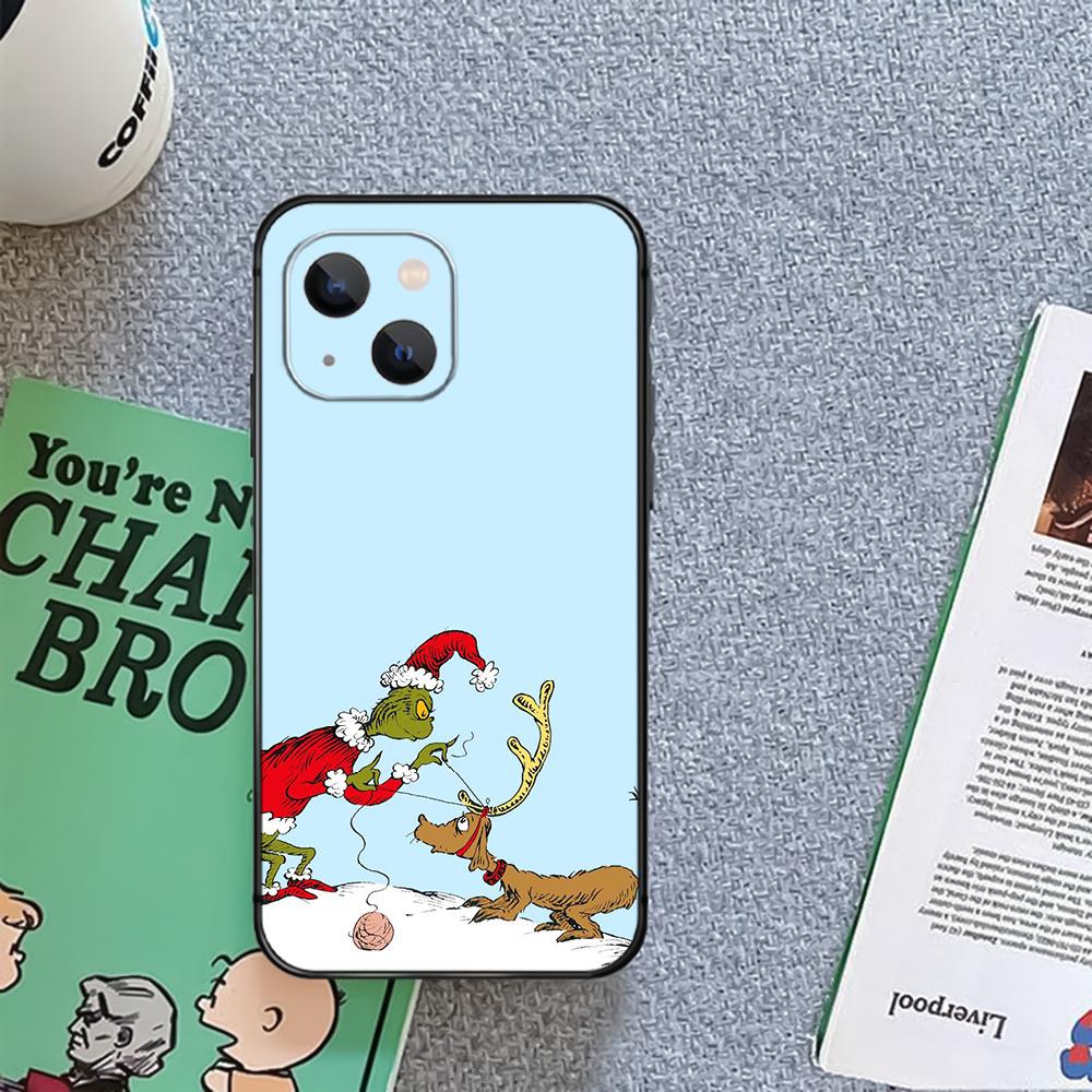 Grinches Stole Christmas Telefon Fall Abdeckung Coque Für Iphone Xiaomi Mi Samsung Galaxy Redmi Hinweis ALS 11 12 13 14 15 22 23 24 5G Pro Plus Max Fe Ultra