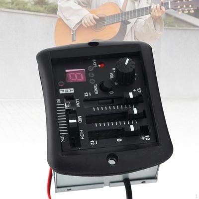 EQ Equalizer Preamps Luthier DIY Parts 3-bands Acoustic Guitar Pickup for