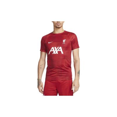 T-shirt à manches courtes ajusté avec logo brodé Liverpool FC Academy Pro Homme Hauts DX3614-688